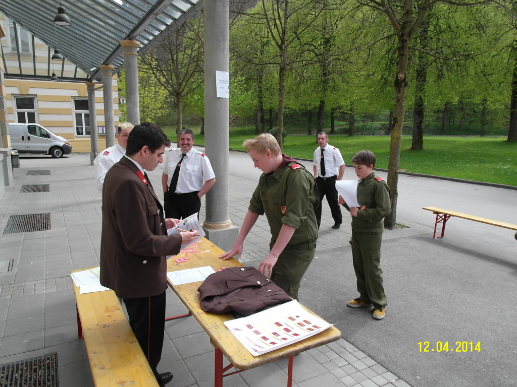 Wissenstest Feuerwehrjugend 12.4.2014