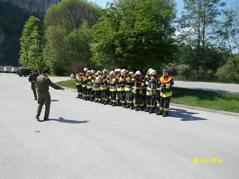 Abschlussprobe Grundausbildung 26.4.2014