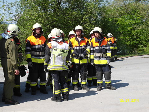 Abschlussprobe Grundausbildung 26.4.2014