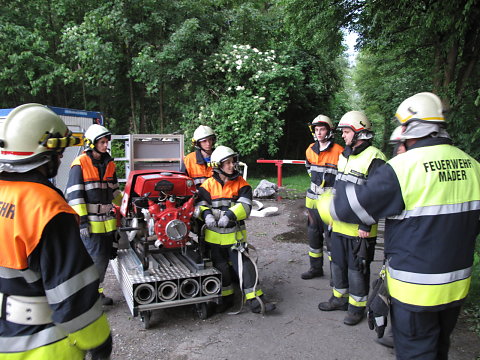 Probe Wasserförderung am 22.5.2014