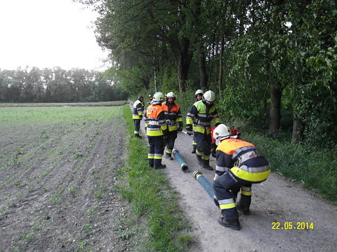 Probe Wasserförderung am 22.5.2014