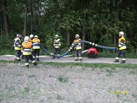 Probe Wasserförderung am 22.5.2014