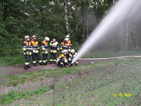 Probe Wasserförderung am 22.5.2014