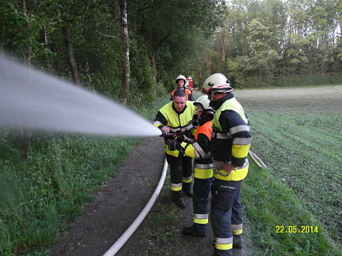 Probe Wasserförderung am 22.5.2014